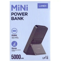 Lanex 3 in 1 Magnetic Wireless Power Bank 5000mAh Lp18
