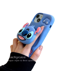 stitch pop socket case for iphone