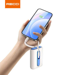 Recci RPB-P12 Dual Cable Power Bank 10000mAh Fast Charging