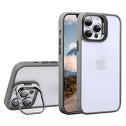 Luxury Case With Matching Metallic Lens Protector & Stand