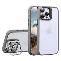 Luxury Case With Matching Metallic Lens Protector & Stand