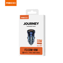 Recci Journey Series PD Fast Charging Car Charger RCC-N17