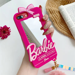 barbie iphone case with mirror
