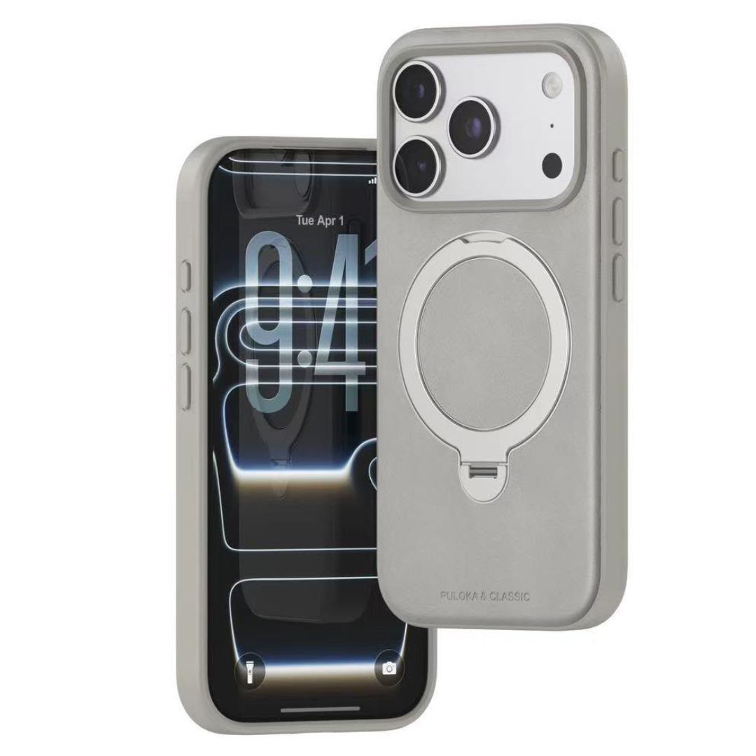 PULOKA & CLASSIC Magnetic MagSafe Case – Premium Textured Protective Phone Case with Raised Camera Protection