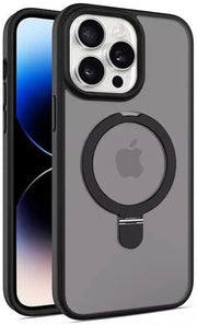 Jmgokit  iPhone Magnetic Ostand Case With Stand - Black