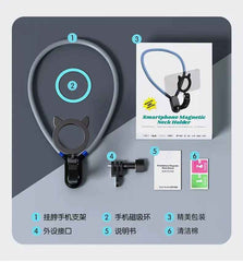 Magnetic Neck Phone Holder Hand-Free