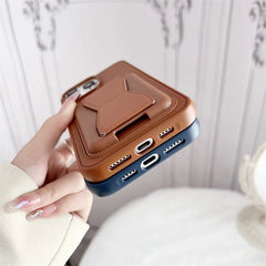 HDD  Stand Leather Case iPhone