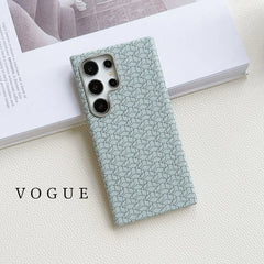 ZigZag Line leather Case for samsung s22 ultra