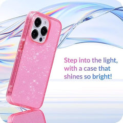 Glitter transperent Case for iphone