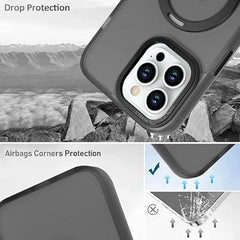 Jmgokit  iPhone Magnetic Ostand Case With Stand - Black