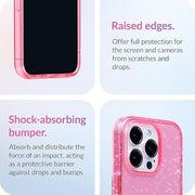 Glitter transperent Case for iphone