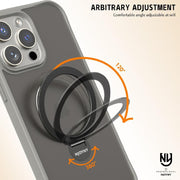 NY anti- vibration dustproof case with ring stand