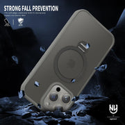 NY anti- vibration dustproof case with ring stand