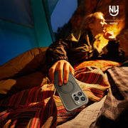 NY anti- vibration dustproof case with ring stand