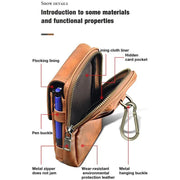 Puloka Belt Clip Holster Case Mobile Phone Bag