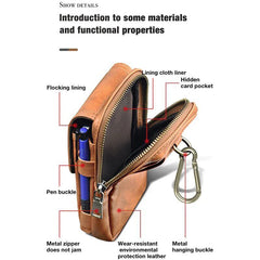 Puloka Belt Clip Holster Case Mobile Phone Bag