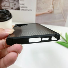 Shockproof Slim Carbon Fiber Texture Protective case for samsung