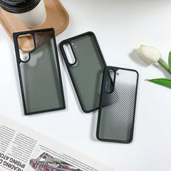 Shockproof Slim Carbon Fiber Texture Protective case for samsung