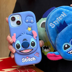 stitch pop socket case for iphone