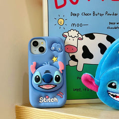 stitch pop socket case for iphone