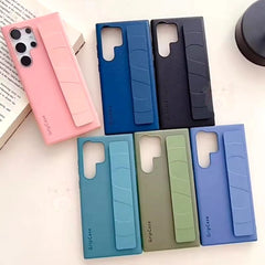 Samsung leather case with hand holder