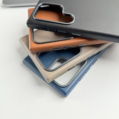 NY leather magsafe case for samsung