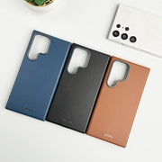 NY leather magsafe case for samsung