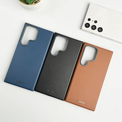 NY leather magsafe case for samsung