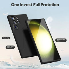 Silicon Microfiber Lining Mobile Magic Soft Case with Camera Protection