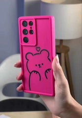 Lovely Bear Silicone Case Samsung