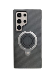 Mag Safe Magnetic Ring Stand Rugged Case For Samsung