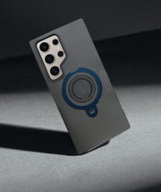 Mag Safe Magnetic Ring Stand Rugged Case For Samsung