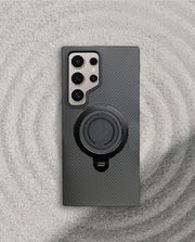Mag Safe Magnetic Ring Stand Rugged Case For Samsung