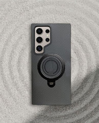 Mag Safe Magnetic Ring Stand Rugged Case For Samsung