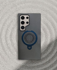 Mag Safe Magnetic Ring Stand Rugged Case For Samsung