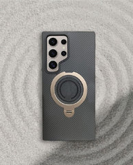 Mag Safe Magnetic Ring Stand Rugged Case For Samsung