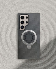 Mag Safe Magnetic Ring Stand Rugged Case For Samsung