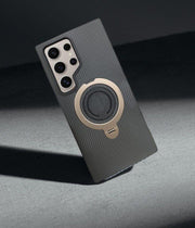 Mag Safe Magnetic Ring Stand Rugged Case For Samsung