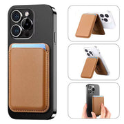 Magnetic Card Holder Phone Wallet for iPhone