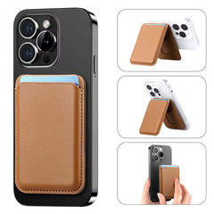 Magnetic Card Holder Phone Wallet for iPhone