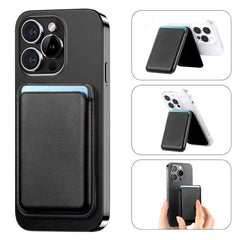 Magnetic Card Holder Phone Wallet for iPhone