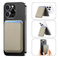 Magnetic Card Holder Phone Wallet for iPhone