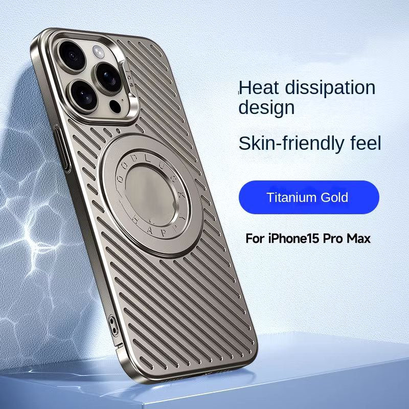Ice Armor Case for iPhone , Magsafe Magnetic Cover for for iPhone , Matte Heat Dissipation PC Shell