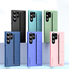 Samsung leather case with hand holder
