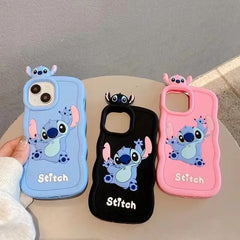 Stitch Silicone Case for iPhone