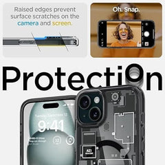spigen Ultra Hybrid  case for iphone support magsafe charging