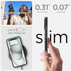 spigen Ultra Hybrid  case for iphone support magsafe charging