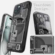 spigen Ultra Hybrid  case for iphone support magsafe charging