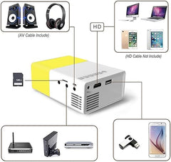 Mini Projector, Portable LED Projector for Home Cinema Theater
