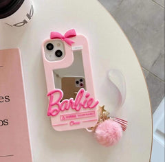 barbie iphone case with mirror for iphone 12 pro max